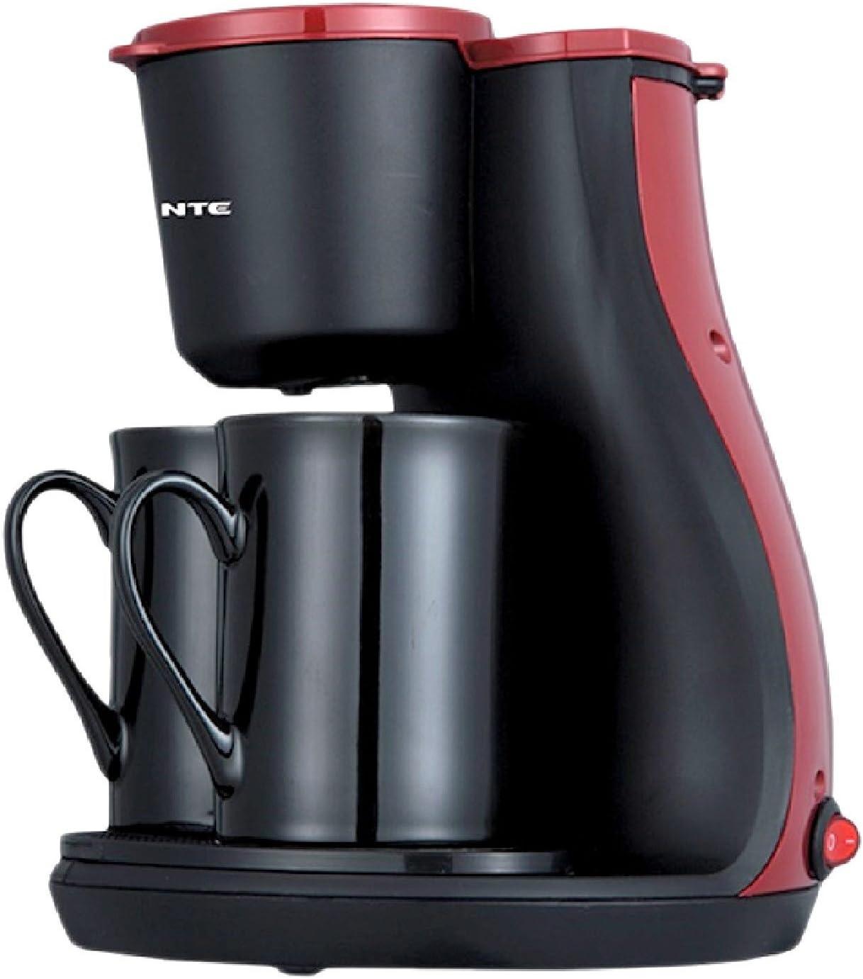 image:imageOvente Two Serving Coffeemaker with 2 Ceramic Personal Cups CM3BR