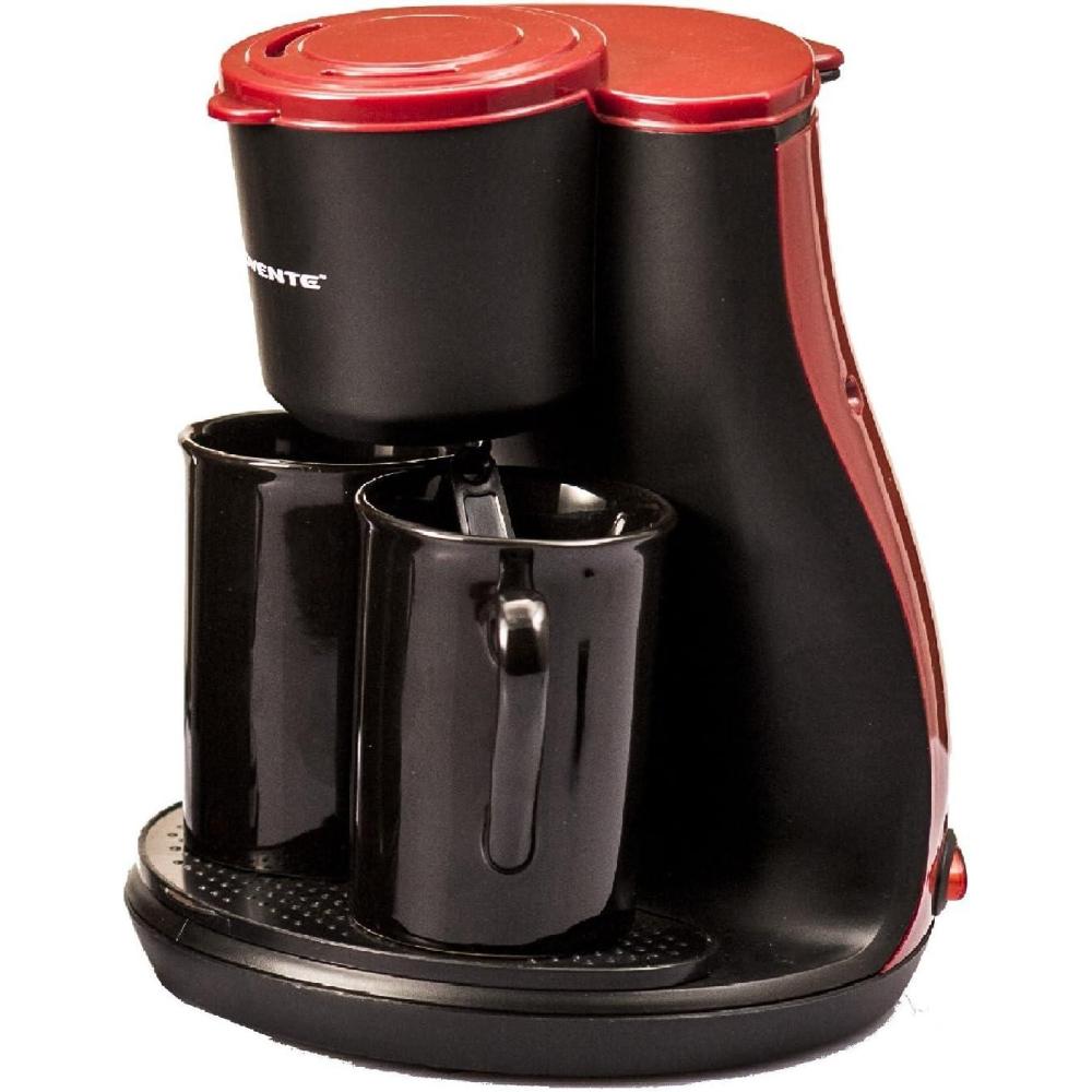 image:imageOvente Two Serving Coffeemaker with 2 Ceramic Personal Cups CM3BR
