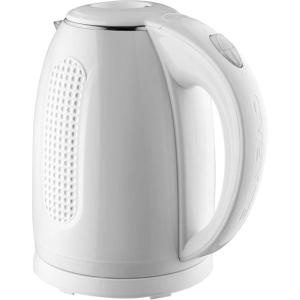 image:imageOVENTE 17L Double Wall Electric Tea Kettle 1100W Water Boiler and Heater with CoolTouch Exterior Stainless Steel Insulated Interior Auto ShutOff BoilDry Protection amp Locking Lid Black KD64BWhite