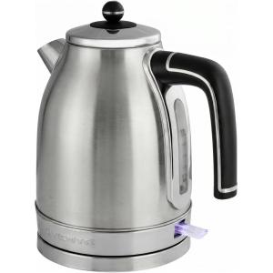 image:imageOVENTE 17L Electric Kettle 1500W Fast Boiling Water Heater for Coffee or Tea with Stainless Steel BPAFree and Cordless Body Auto ShutOff BoilDry Protection and Removable Filter Silver KS777S