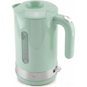 image:imageOVENTE 18L Electric Kettle 1500W Fast Boiling Heater for Coffee or Tea BPA Free Easy to Fill Lid Water Level Window Auto ShutOff BoilDry Protection and Removable Filter Red KP413RLight Blue