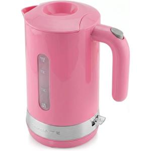 image:imageOVENTE 18L Electric Kettle 1500W Fast Boiling Heater for Coffee or Tea BPA Free Easy to Fill Lid Water Level Window Auto ShutOff BoilDry Protection and Removable Filter Red KP413RPink