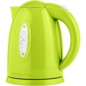 image:imageOVENTE Electric Kettle 17L Fast Boiling Water Heater for Coffee or Tea BPA Free with Water Level Gauge Auto ShutOff BoilDry Protection Indicator Light and Removable Filter Black KP72BGreen