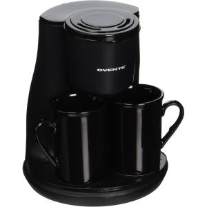 image:imageOvente Two Serving Coffeemaker with 2 Ceramic Personal Cups CM3BB